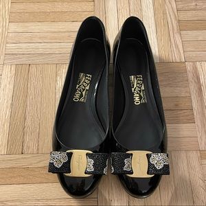 (NWOT, RARE) Ferragamo - Mosaic Vara Ballet Flats (US 7.5)